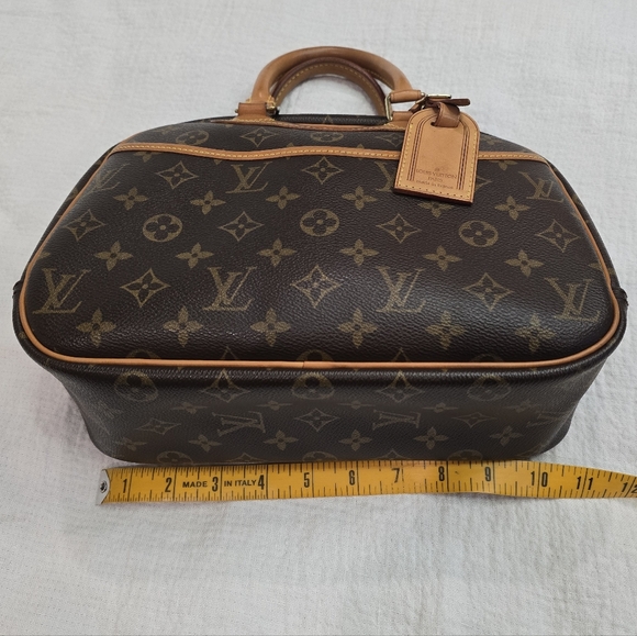 Louis Vuitton Trouville Monogram Canvas Leather Bag Speedy Alma Classic Travel - Picture 7 of 16